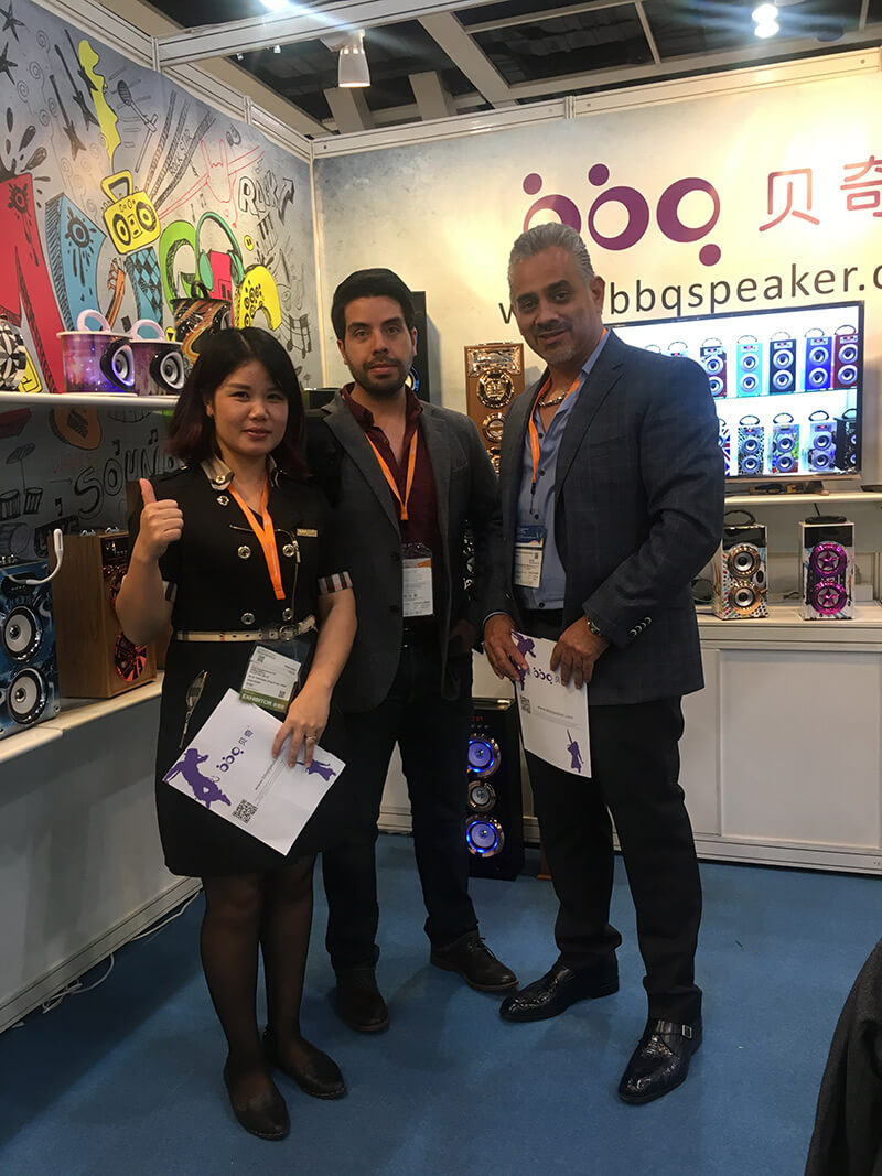 Shenzhen king bei qi participated in HK Electronics Fair 2017 (Spring Edition)
