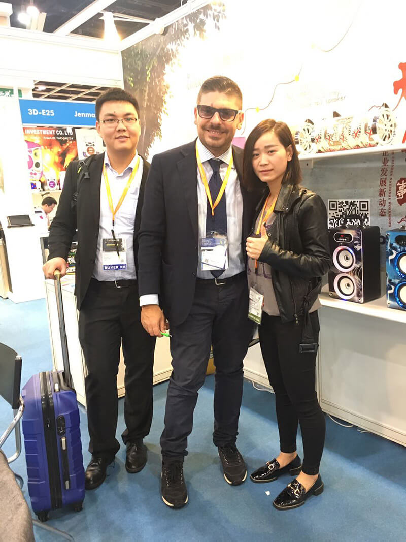 Shenzhen king bei qi participated in HK Electronics Fair 2017 (Spring Edition)
